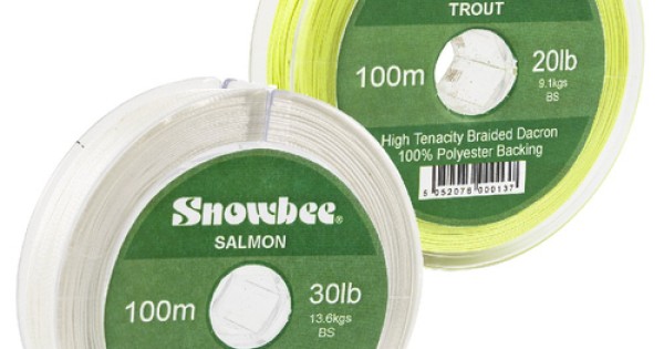 Snowbee Braided Dacron Backing Line - 20lb - 100m