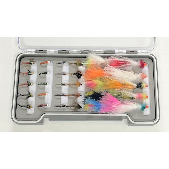 Boxed Trout flies, Perfect for March - Troutflies Uk