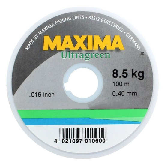 Maxima Fishing Line mixed pack 3 x Chameleon 4 x Ultragreen combo