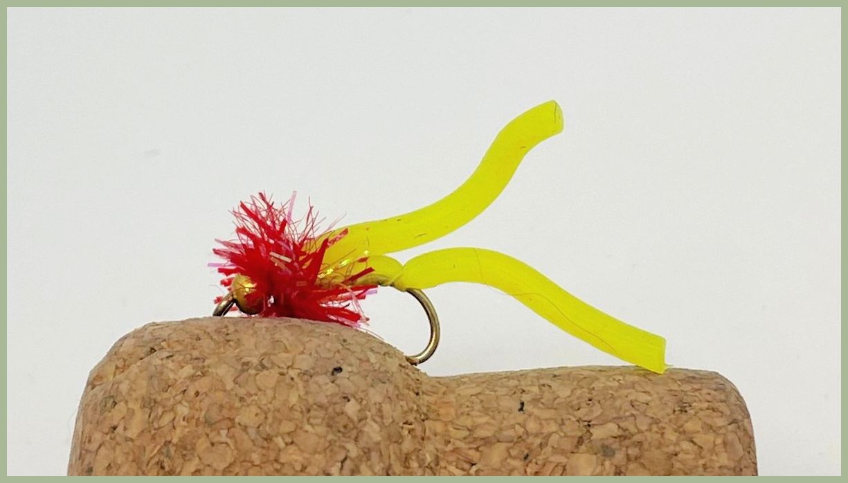 Yellow Squirmy Worm Fly