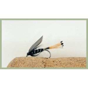 12 Barbless Wet Flies - Blae and Black, Prince Charming, Teal and Red