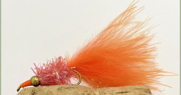 Nomad fishing fly Orange- Troutflies UK