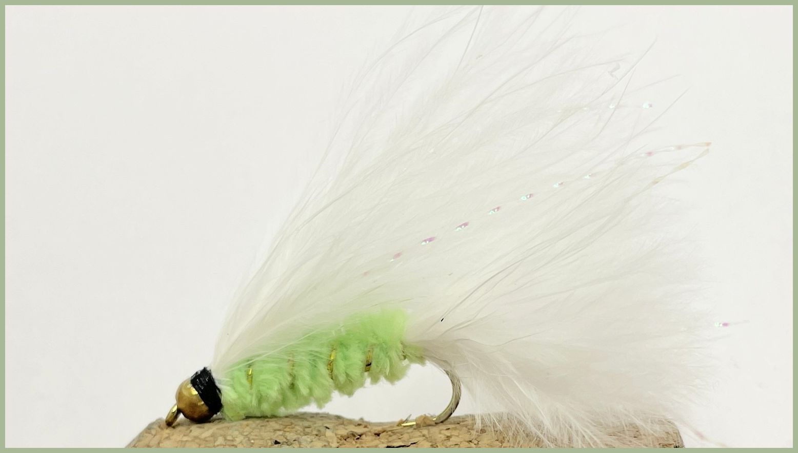 The Orange Cats Whisker streamer Trout flyfishing fly