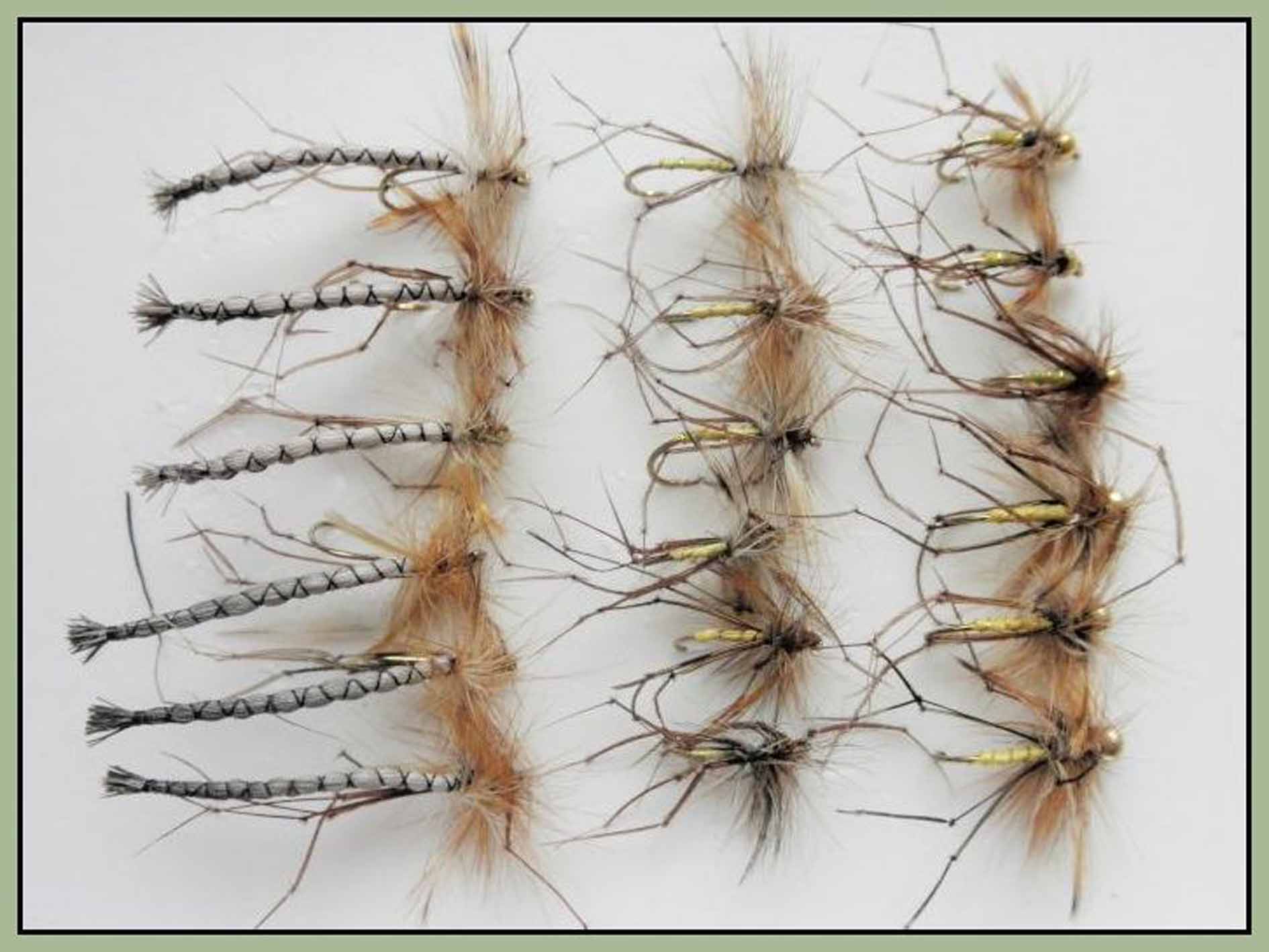 Daddy Long Legs trout Fishing flies multi pack, autumn fishing flies