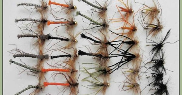 Daddy Long Legs Flies Variety Pack For Fly Fishing - Troutflies Uk