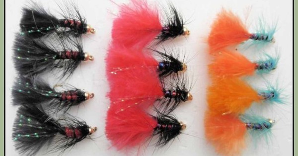 Mini Dancer fishing flies, lure fly, winter fly fishing- Troutflies UK