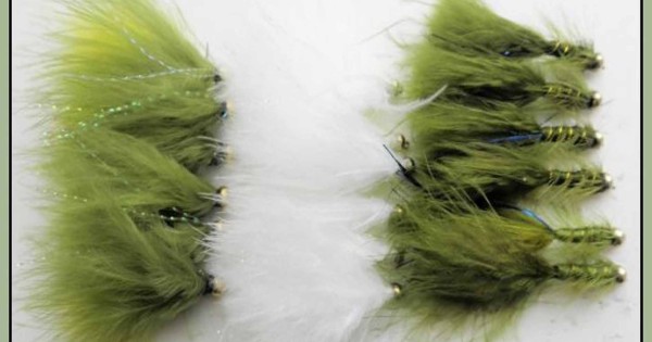 lures fly fishing flash damsels dawsons olive Troutflies UK